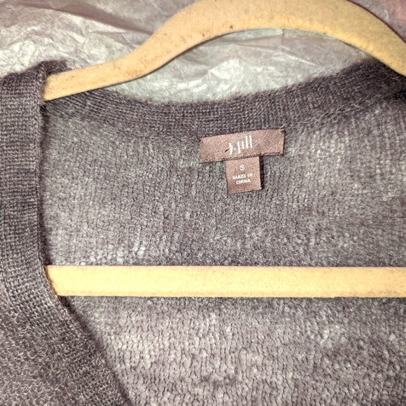 J. Jill delicate sheer cardigan, size small, button-up, Excellent condit… - Picture 2 of 9